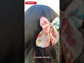 diy butterfly printed hair bow🎀 hairbow bowclips clip diy hair ytshorts shorts shortsfeed