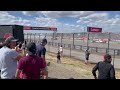 f1 cota 2022 alonso stroll crash spectator view crowd