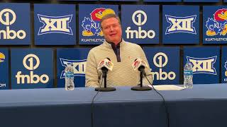 Bill Self provides team updates, looks ahead to KU vs. K-State