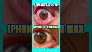 iPhone 16 Pro Max Vs Samsung s25 ultra किसका कैमरा है बेस्ट😳#shorts