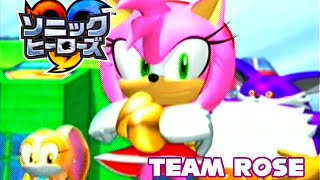 Sonic Heroes (Japanese) - Team Rose - Cutscenes + In-Game Dialogue