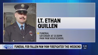 Funeral details for Paw Paw firefighter released