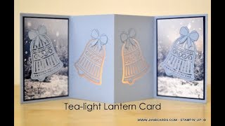 No.510 - Tea-light Lantern Card - JanB UK Stampin' Up! Independent Demonstrator