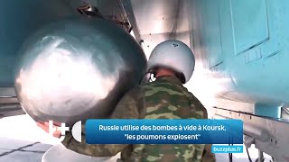 Bombe à vide pour stopper l'invasion : La Russie les utilise à Koursk, \