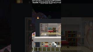 MINECRAFT OUTER VIEW OF MORDEN HOUSE #modernhouse #minecraftshorts #minecraft #shorts