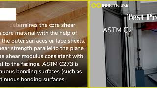 ASTM C273 Shear test Core Tension or Compression Test