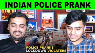 Pak Reaction on | Indian Police Prank Offenders By Placing them in Ambulance with Corona Patient