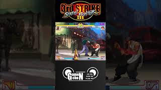 [Arcade] Street Fighter3 3rd kmion33 VS tkross-Itachi #retro #capcom #ストリートファイター3