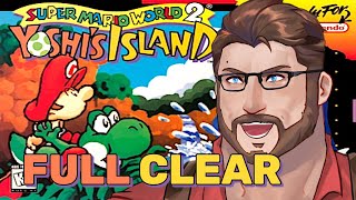 【Super Mario World 2 Yoshi's Island】Full Clear in one shot! Longplay Janken!