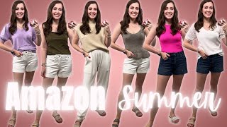 Amazon Summer Try-On! Cutest Summer Tops! Affordable Fashion