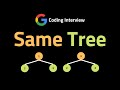 Same Tree - LeetCode 100 - Coding Interview Questions