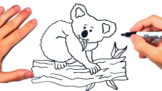 Como dibujar un Koala | Dibujando un KOALA