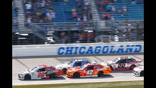 SIM500 XFINITY SERIES - RACE 3/24 - CHICAGOLAND - 110 LAPS