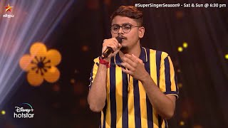 Pookal Pookum Tharunam song by #Abhijith | Super Singer Season 9