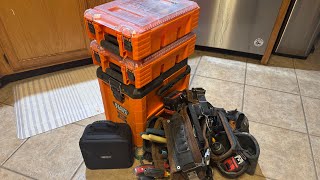 All my first year electrician apprentice tools