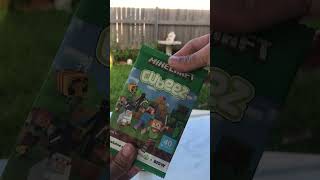 MINECRAFT CUBEEZ 🟩 Woolworths 2025 Opening How to Assemble #shorts #asmr #minecraft #minecraftshorts