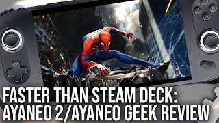 Faster Than Steam Deck! AyaNeo 2/AyaNeo Geek Review: State-of-the-Art Handheld Performance