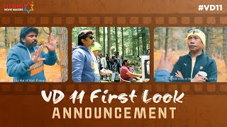 Vijay Deverakonda | VD 11 First Look Announcement | Samantha | Shiva Nirvana | Mythri Movie Makers