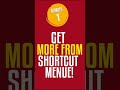 Samsung A72 TIP: Get More from Shortcut Menu!