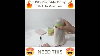 Feeder warmer- usb portable feeder warmer for kids- shop now link in bio