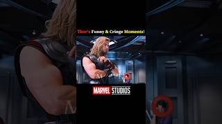 Thor's Funny \u0026 Cringe Moments! #shorts #marvel #avengers