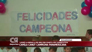 Camila Canut, doble campeona panamericana TKD 2018