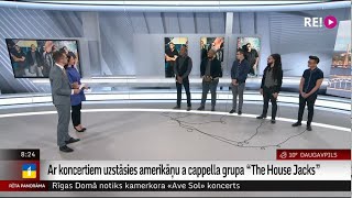 Ar koncertiem uzstāsies amerikāņu a capella grupa \