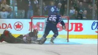 Jason Blake Spin o rama Shootout Goal - Devils @ Leafs - 16/12/08