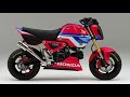 new 2021 honda msx125 hrc grom cup edition announced