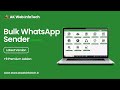 How to send bulk messages | Google Map Extractor | Auto Reply