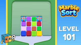 Marble Sort Level 101 Walkthrough Solution