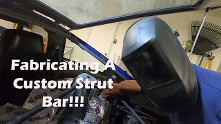 280Zx Project Episode 2: HOW TO FABRICATE A CUSTOM STRUT BAR!! Making sure the suspension is 100%!!!