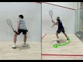 Squash Tips: 🔥 Forehand Back Corner Tips 🔥