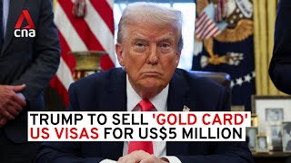 President Trump to sell 'gold card' US visas for US$5 million