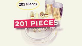 Elegant Disposable Plates