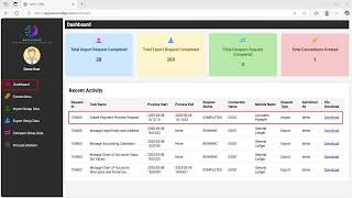 Payment Process Request Template in Oracle Fusion