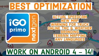 IGO Nextgen navigation fot TRUCK! Best version with high optimization. 2024 Q2