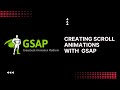 Creating Scroll Based Animations with Next js, GSAP, and ScrollTrigger  Step by Step Tutorial
