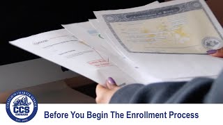 Before You Begin The Enrollment Process