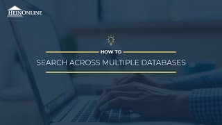 How to Search Across Multiple Databases