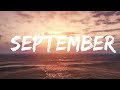 Earth, Wind & Fire - September (Lyrics) | Lyrics Video (Official)