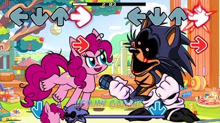 FNF My Little Pony vs Sonic.Exe 2.0/3.0 Sings Bluey Smile | Can Can Song FNF Mods