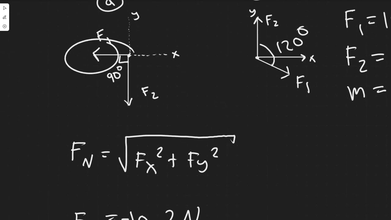 The Two Forces F1 And F2 Shown And B (looking Down) Act On A 18.5-kg ...