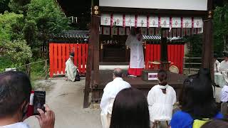 上賀茂神社（賀茂別雷神社）「賀茂の舞」