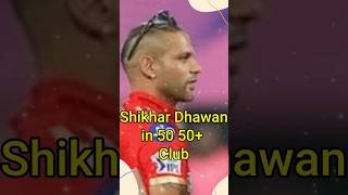 Shikhar Dhawan Hits 50th Fifty-plus in IPL, First from Punjab kings #shorts #shikhardhawan