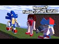 FNF: Funkin For Hire Retake But Minecraft // Vs Sonic [Botplay] █ Friday Night Funkin' █