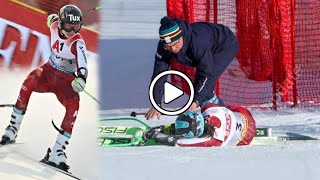 Ski-WM in Saalbach: Ricarda Haaser nach Sturz im Super-G schwer verletzt - Ricarda Hasser  injury |