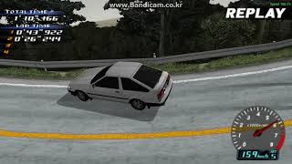 PSP initial D AE85 Akina 3.00.169 [이니셜D 스트리트 스테이지 아키나]