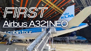 FIRST LOOK at KLM’s first A321Neo + Cabin Tour