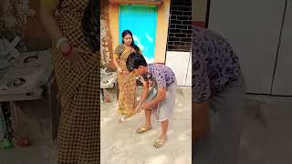 #funny ঝাঁট দেওয়া নতুন স্টাইল #bengali